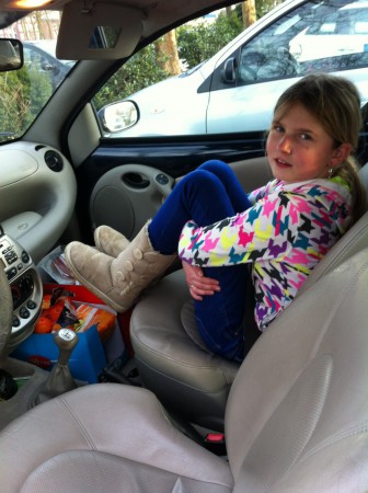 zo even met de voetjes omhoog