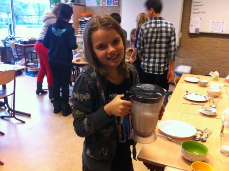 Dat ziet er zoet uit... (die smoothie hé!)