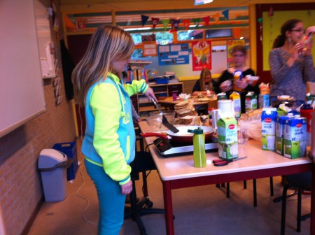 Iedereen mag zelf bakken.