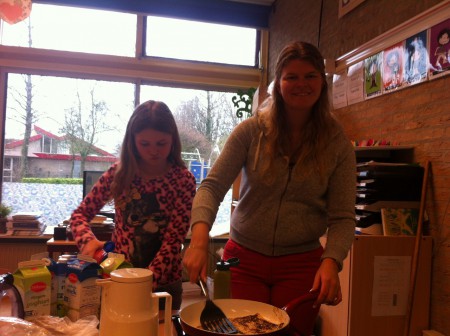 Het gaat goed met de wentelteefjes-bakkerij!