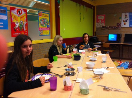 Iedereen vindt het lekker.